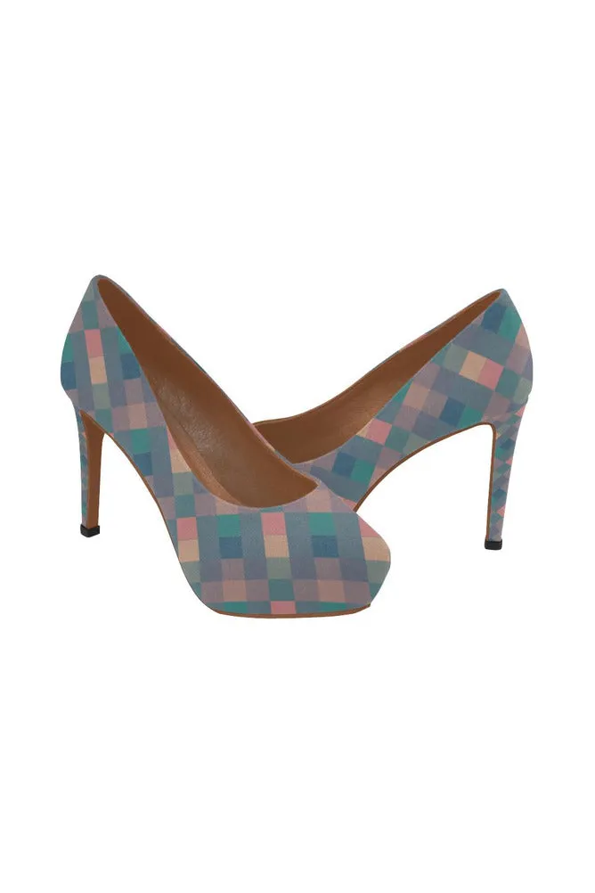 Pastel Pixels Women's High Heels