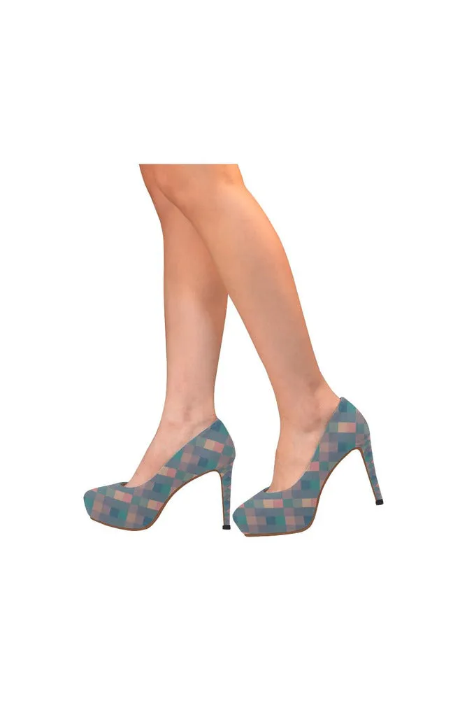 Pastel Pixels Women's High Heels