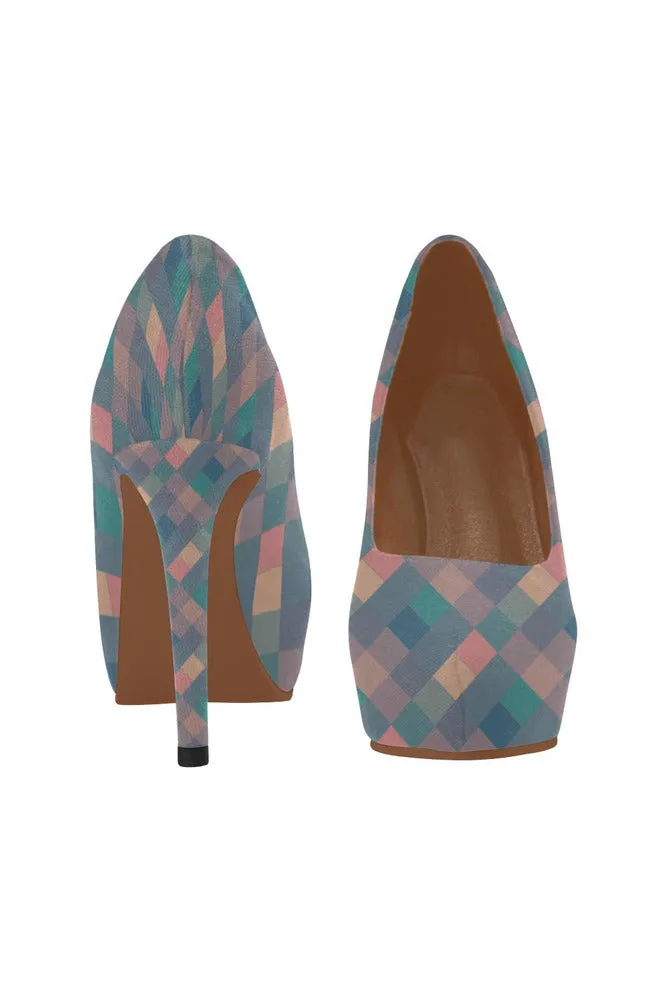 Pastel Pixels Women's High Heels