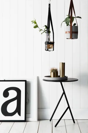 Polished Cylinder Vase - Brass