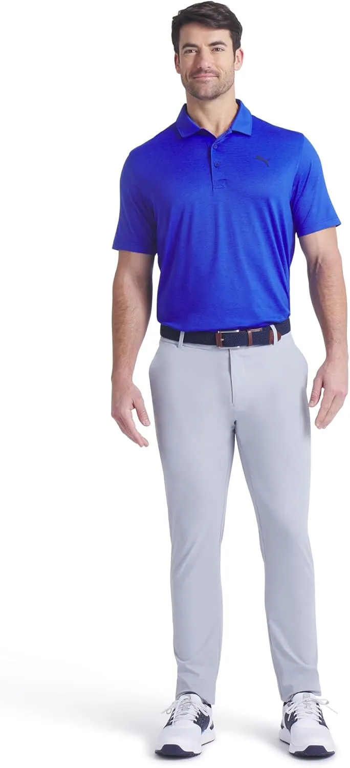 PUMA Men's Icon Heather Polo 2.0