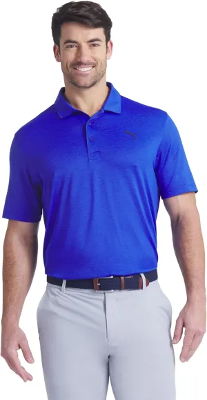 PUMA Men's Icon Heather Polo 2.0