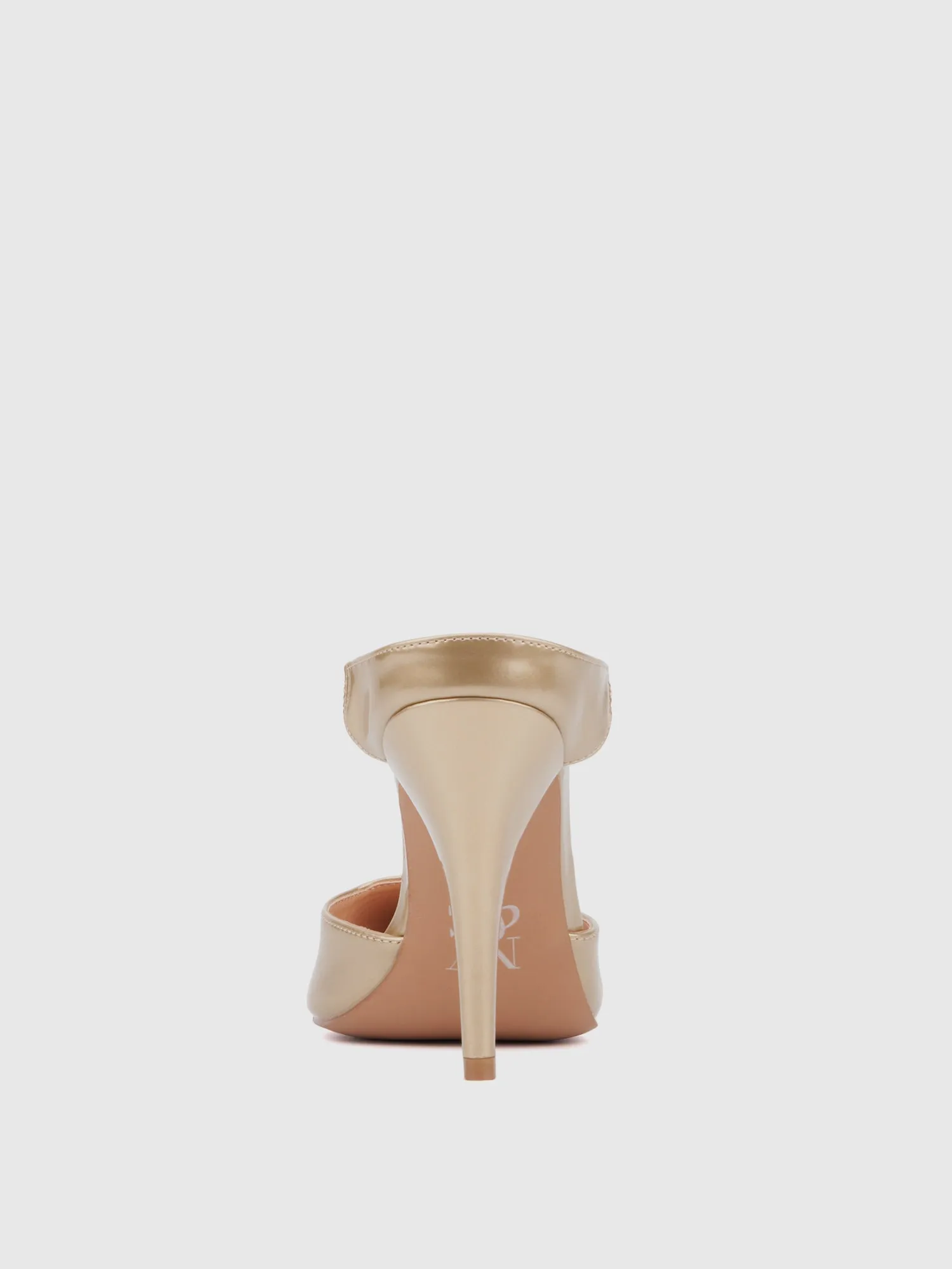 Rhinestone Mule Pump