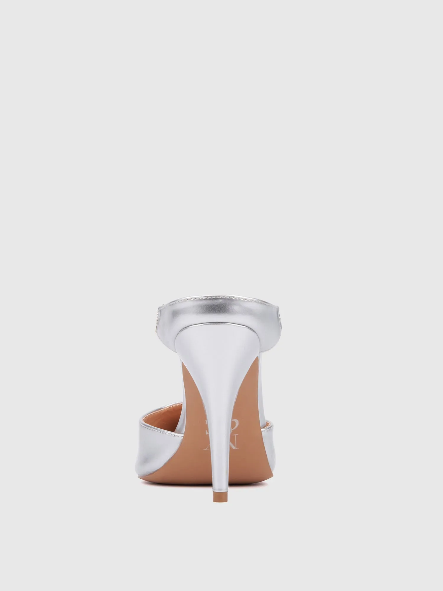 Rhinestone Mule Pump