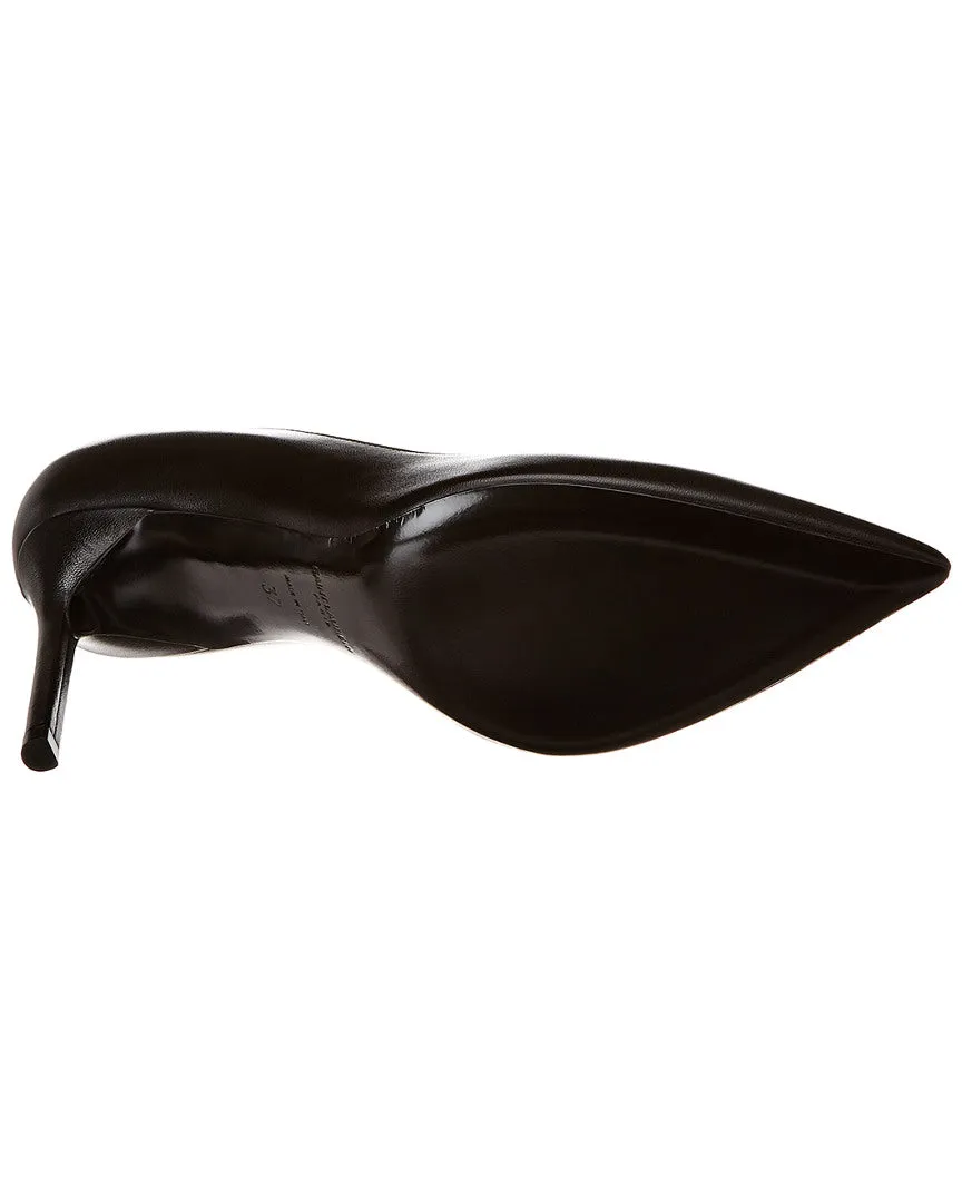 Saint Laurent Anja 90 Leather Pump