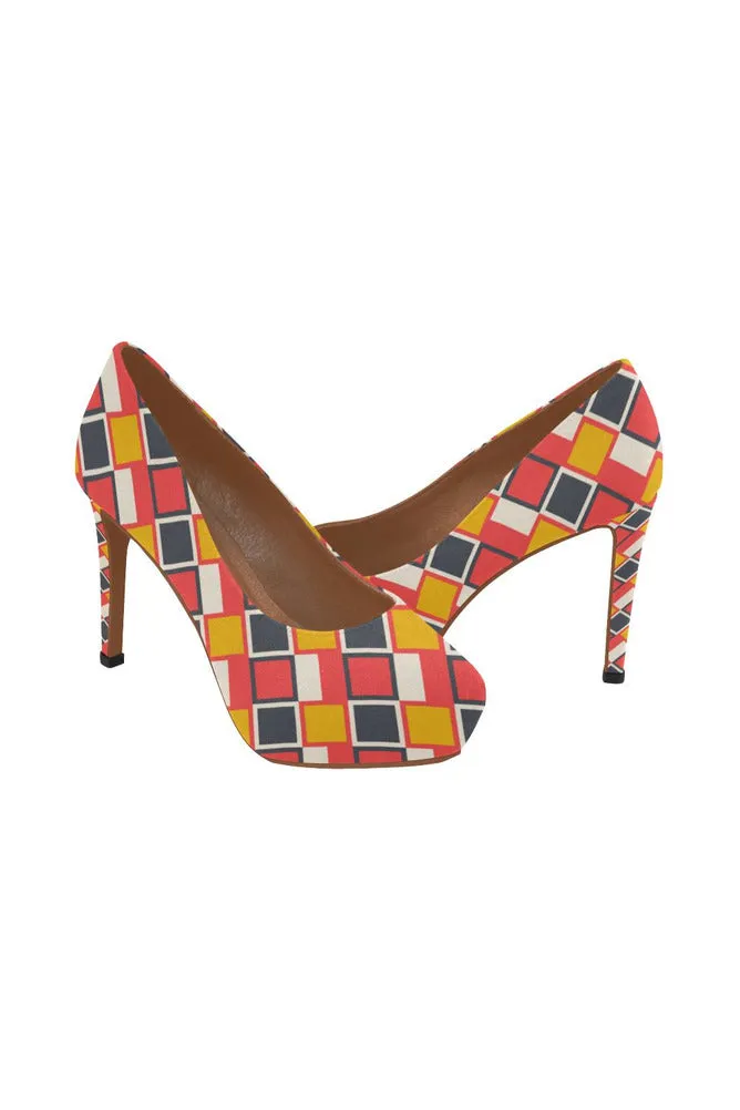 Southwest Weave Women's High Heels