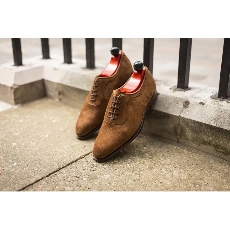 Tan Suede Copnor Oxfords