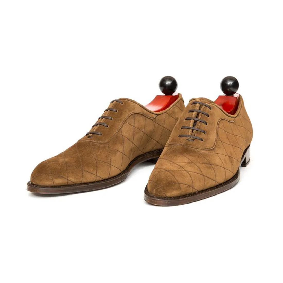 Tan Suede Copnor Oxfords