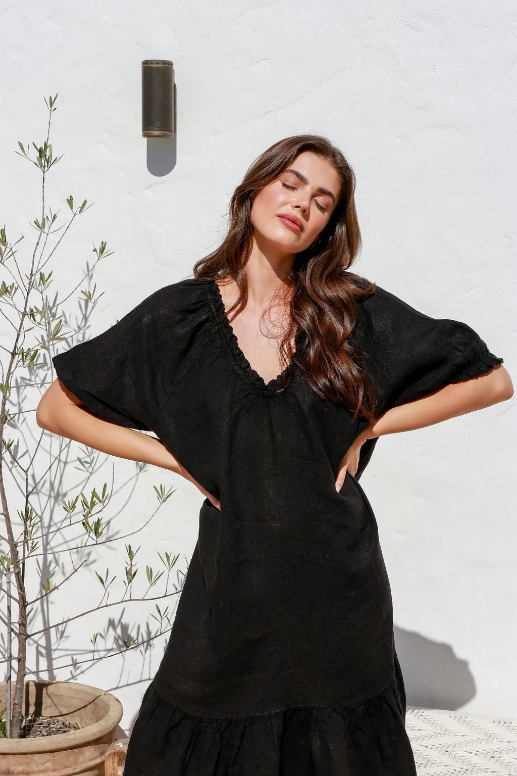 THE ITALIAN CARTEL | JENNY DRESS - BLACK