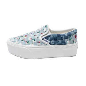 Vans Classic Slip-On Stackform Denim Floral