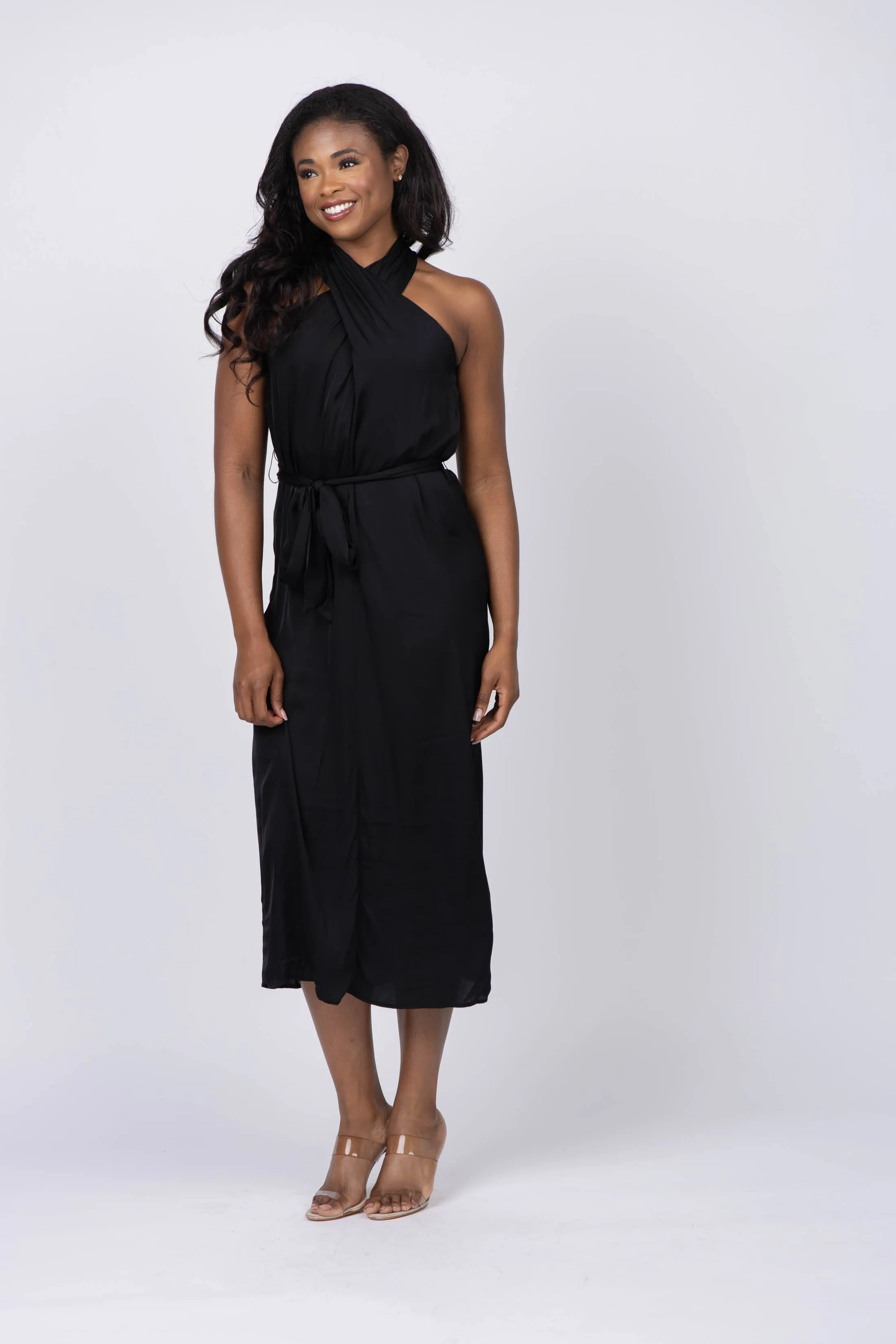 Velvet by Graham & Spencer Stephanie Dress in Black