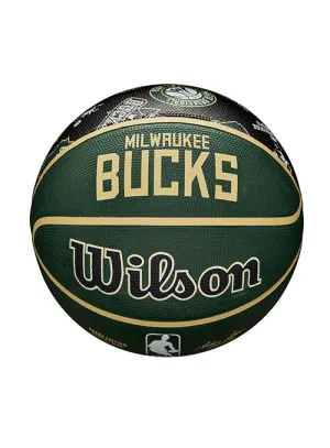 Wilson All Over Print Milwaukee Bucks Full Basketball