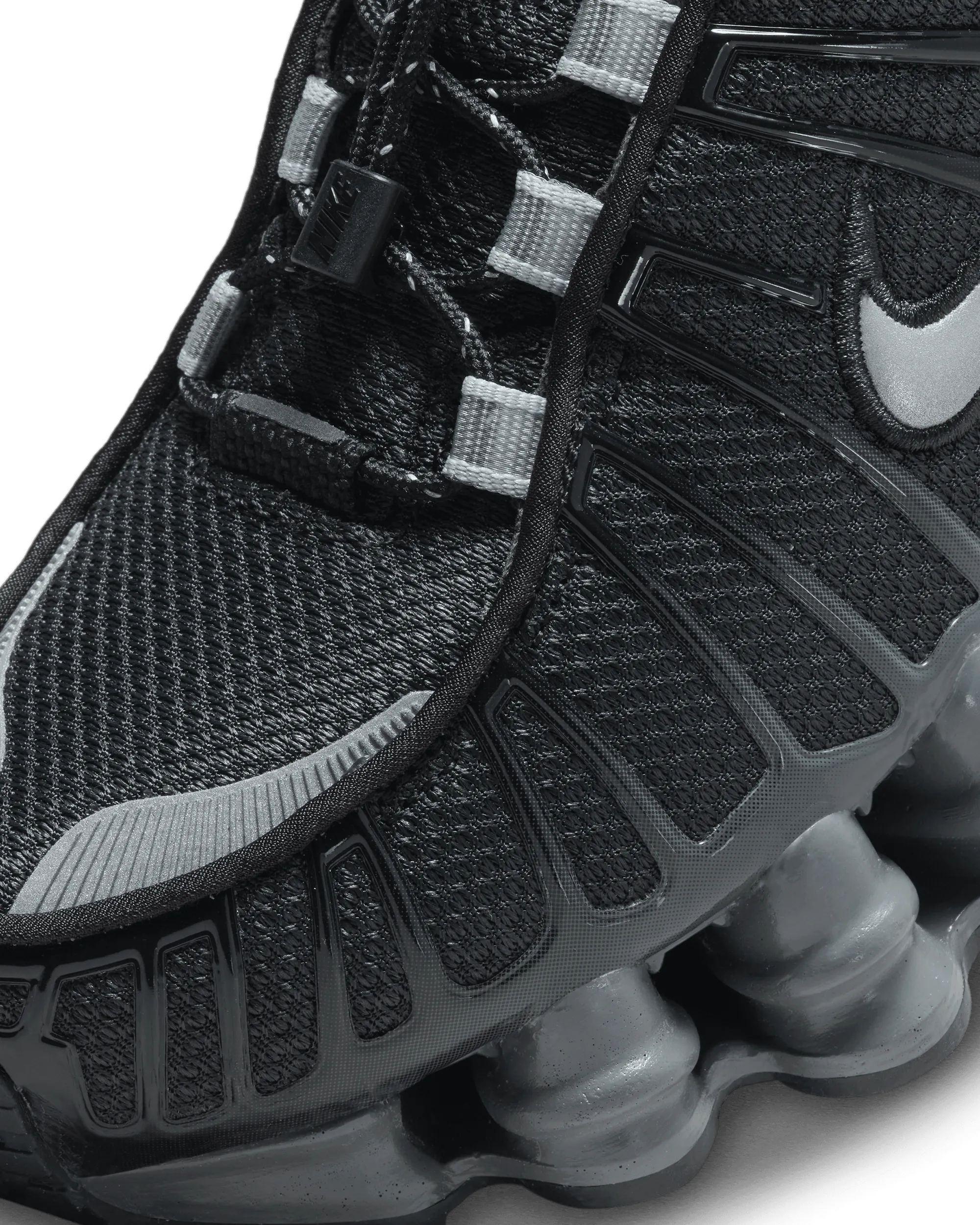 Womens Shox TL - Black / Metallic Silver / Iron Grey