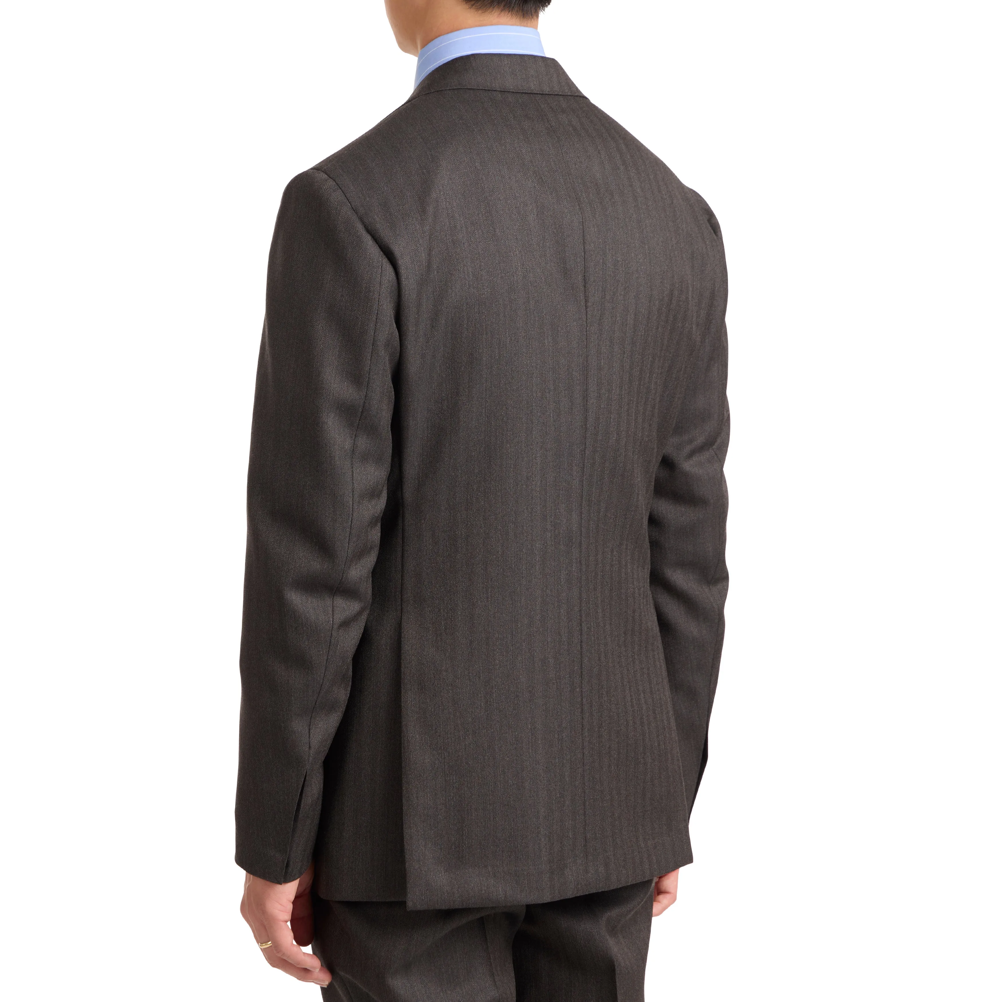 Wool Herringbone Model 3A Suit