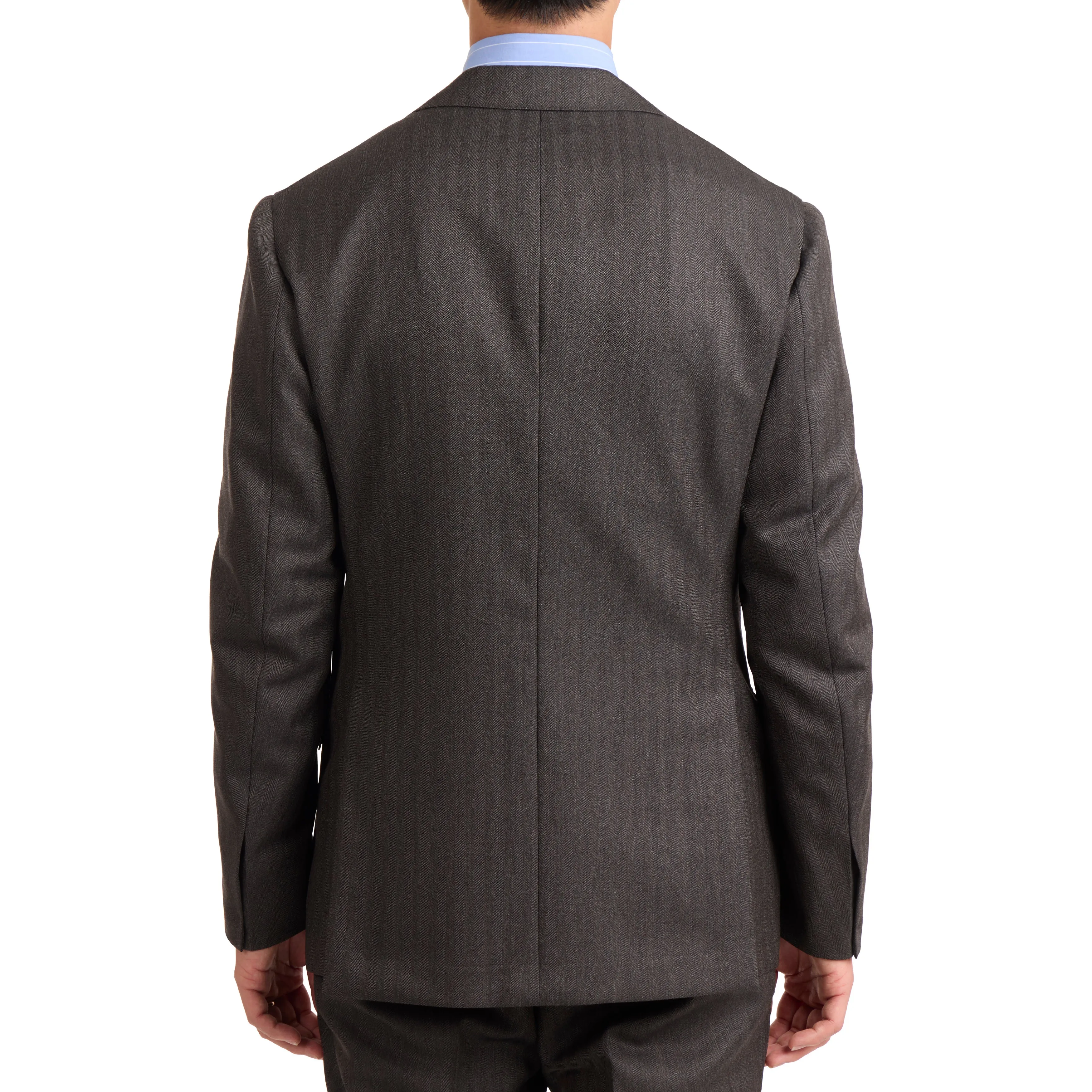 Wool Herringbone Model 3A Suit