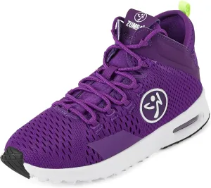 ZUMBA Air Funk Womens Dance Shoes, Mid-Top Fitness Sneakers